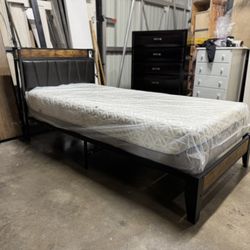 Twin Bed And Mattress $299 Read Description 