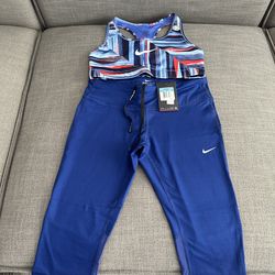 Brand New Women’s Nike workout top and pants