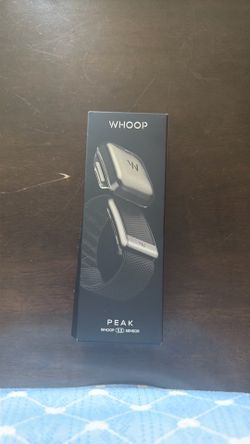 WHOOP Peak 5.0 Fitness Tracker - Brand New