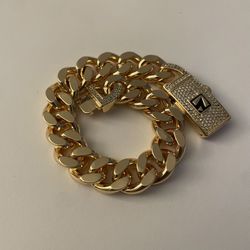 18k Gold Filled Miami Cuban Link Bracelet