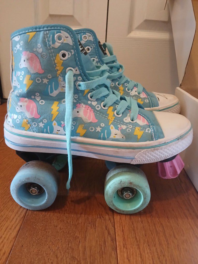 Pixie Unicorn Kids Roller Skates
 Size 1