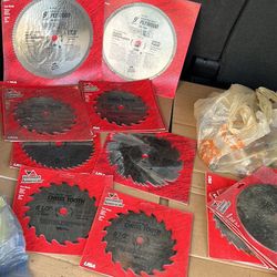 Vermont American Saw blades Variety 5$ Each 