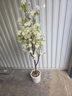 Faux cherry  blossom  tree