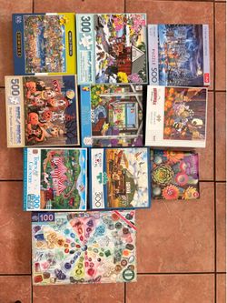Assortment of Puzzles