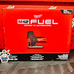 Milwaukee M12 12V Fuel Lithium-Ion Cordless Jig Saw (Tool-Only)