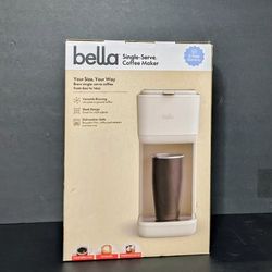 bella Drip Coffee Maker Oatmilk
