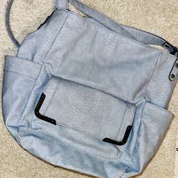 Super Cute Sky Blue Purse With Lots Of Pockets