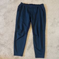 3 Lululemon Grid Tech 30” Jogger Pants Mens XXL 2XL Lululemon Obsidian Blue Black