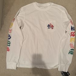 chrome heart long sleeve tee