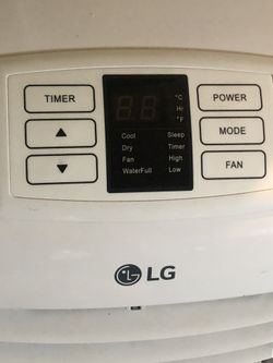Ac air conditioning LG 8,000BTU 800watts 115V