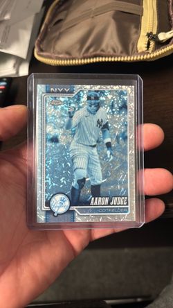 2026 Topps Chrome Aaron Judge FrozenFractor