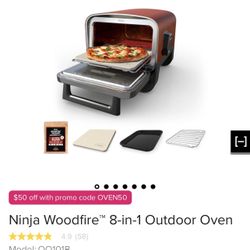 Ninja Woodfire™ 8-in-1 Outdoor Oven