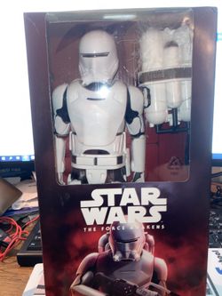 12 Inch Chewbacca And Storm Trooper Figurines