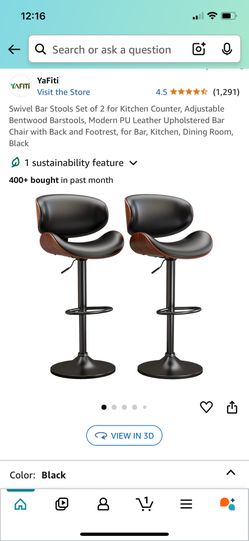 Swivel Bar Stool Set Of Two For Kitchen Counter. $80.00 Per Set.