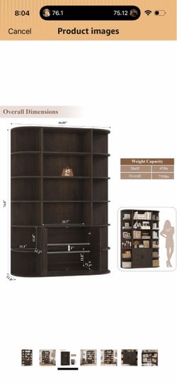 Bookcase with Cabinet