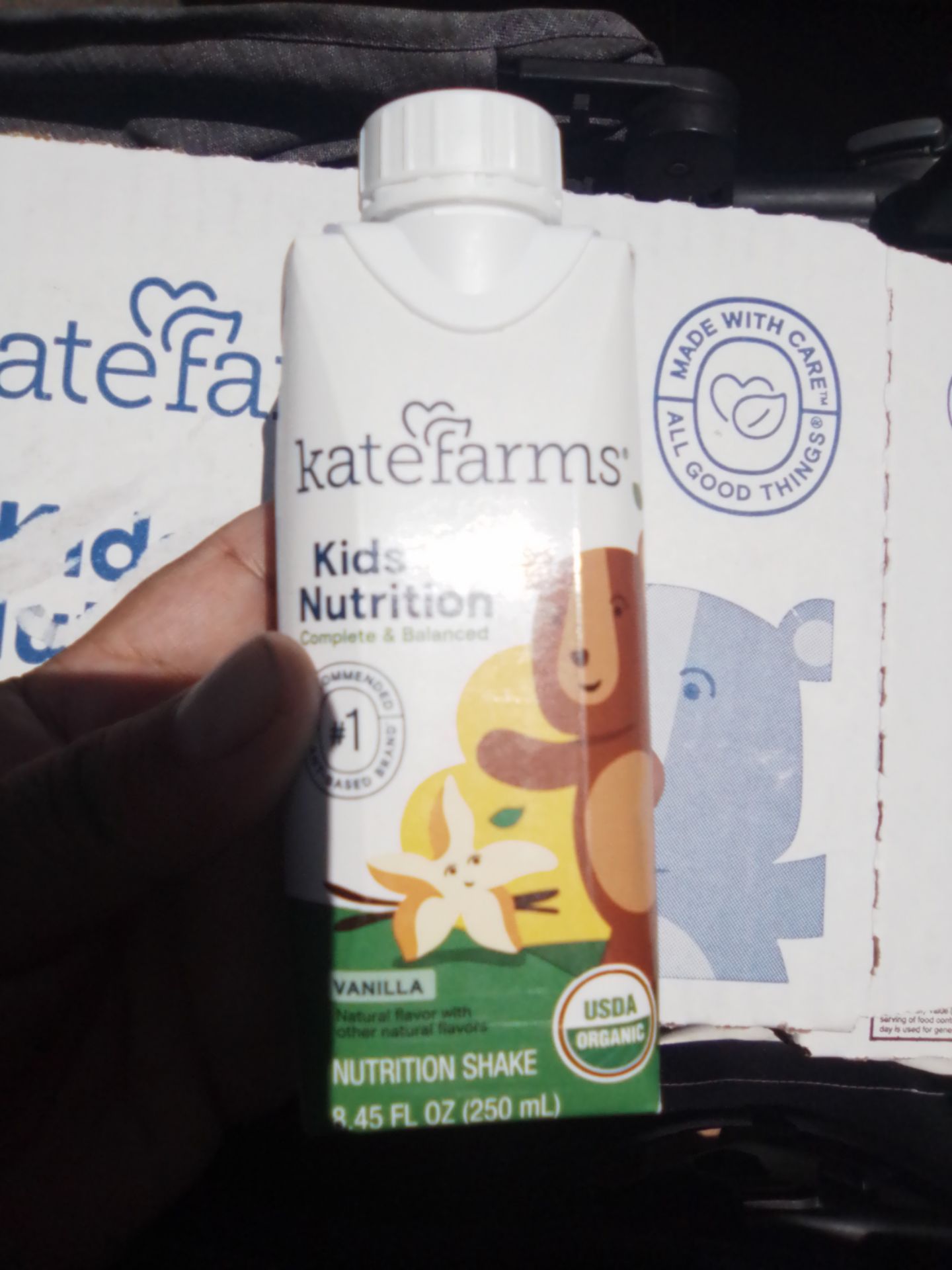 Kate farms kids nutritional drinks vanilla flavor expire 2027
