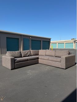 🚚DELIVERY- Room&Board Large Gray Sectional Sofa