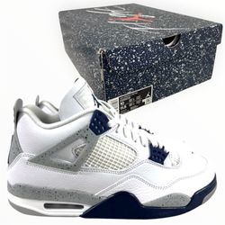 Nike Air Jordan 4 Retro Midnight Navy DH6927-140 Men’s Size 10 w/ Box