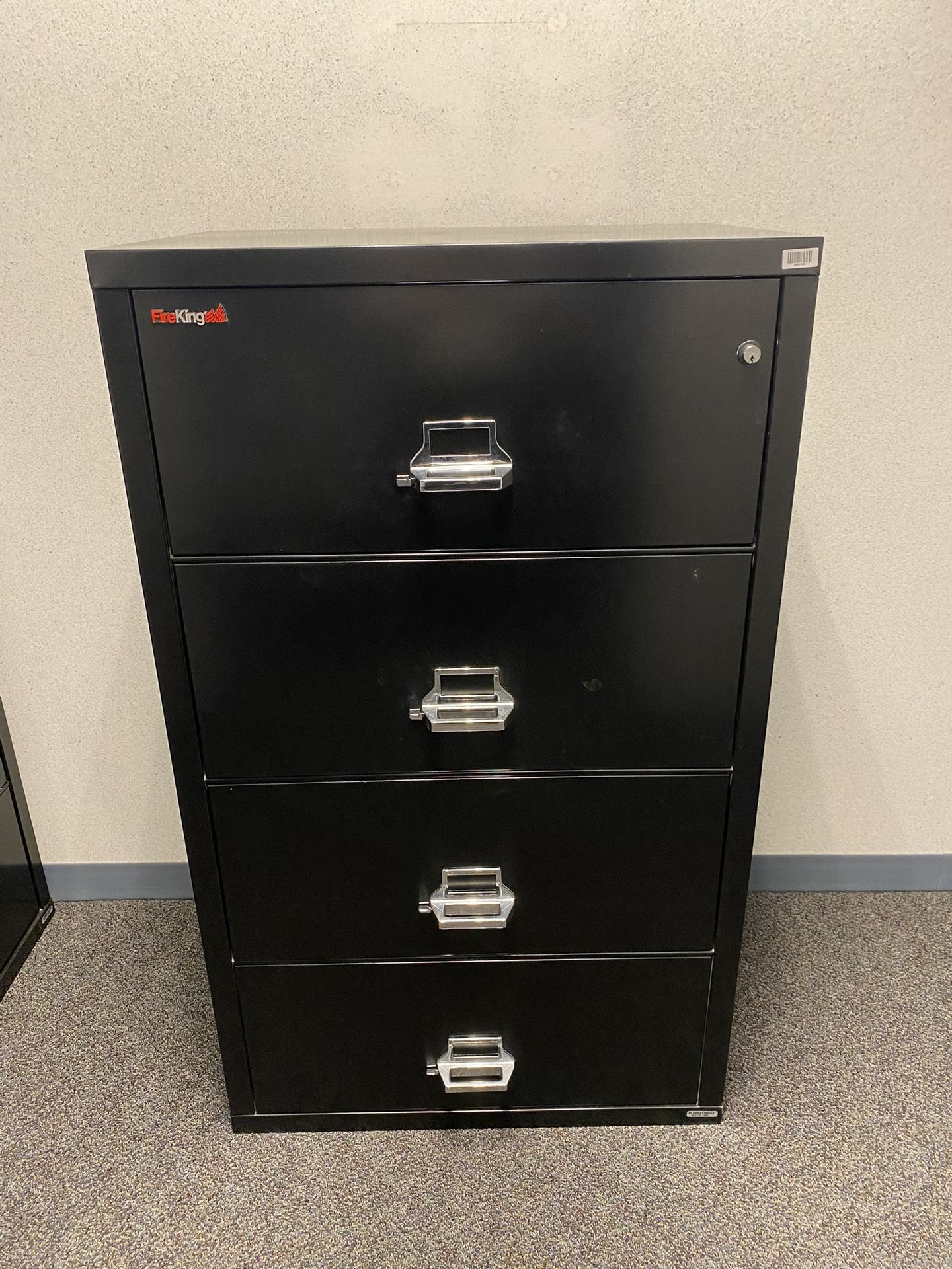 Fire King Fire Proof Filing Cabinet - Model: 4-3122-CBL (Excellent Condition)
