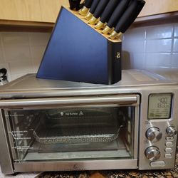 Emeril Lagasse Everyday 360 Stainless Steel Air Fryer And Drew Barry More Knife Set Both In Excellent Condition Asking $130 Cash For Both Pick Up Only