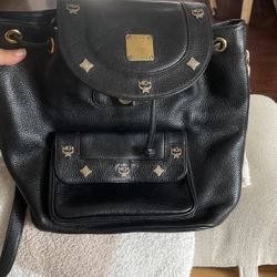 Vintage Mcm Mini Backpack