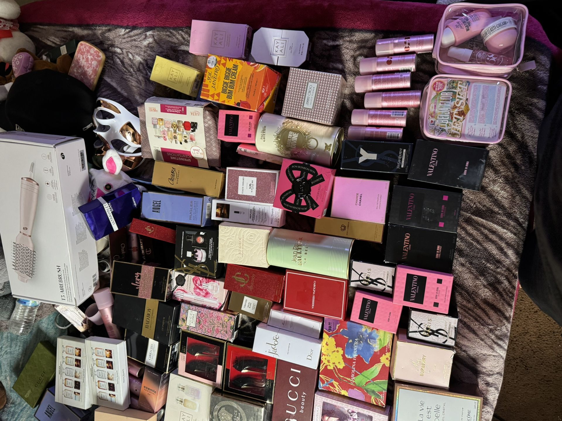 Valentino, YSL, Chanel, Gucci, Prada Dior perfume cologne make up