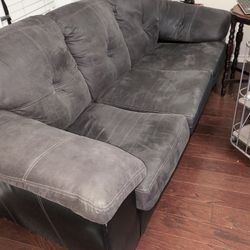 Gray Sectional Sofa / Couch