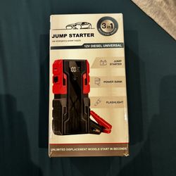 3 In 1 Car Jump Starter