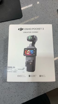 DJI osmo pocket 3 $399.99