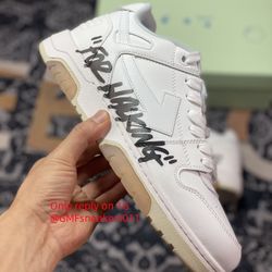 Off-White™ co Virgil Abloh Out Of Office Low-top Leather SneakersOOO 10