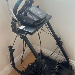 Logitech G920 $330 + Stand $90 + Handbrake $50