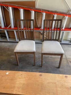 Dining chairs