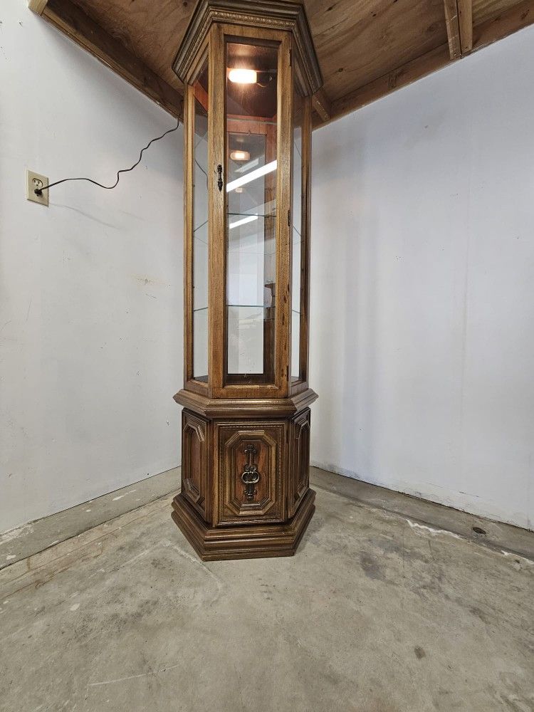 Curio Cabinet With Lights