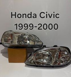 Honda Civic 1999-2000 Headlights