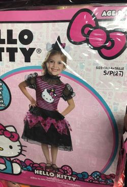 Costume hello kitty size 2T /3/4T 7/8
