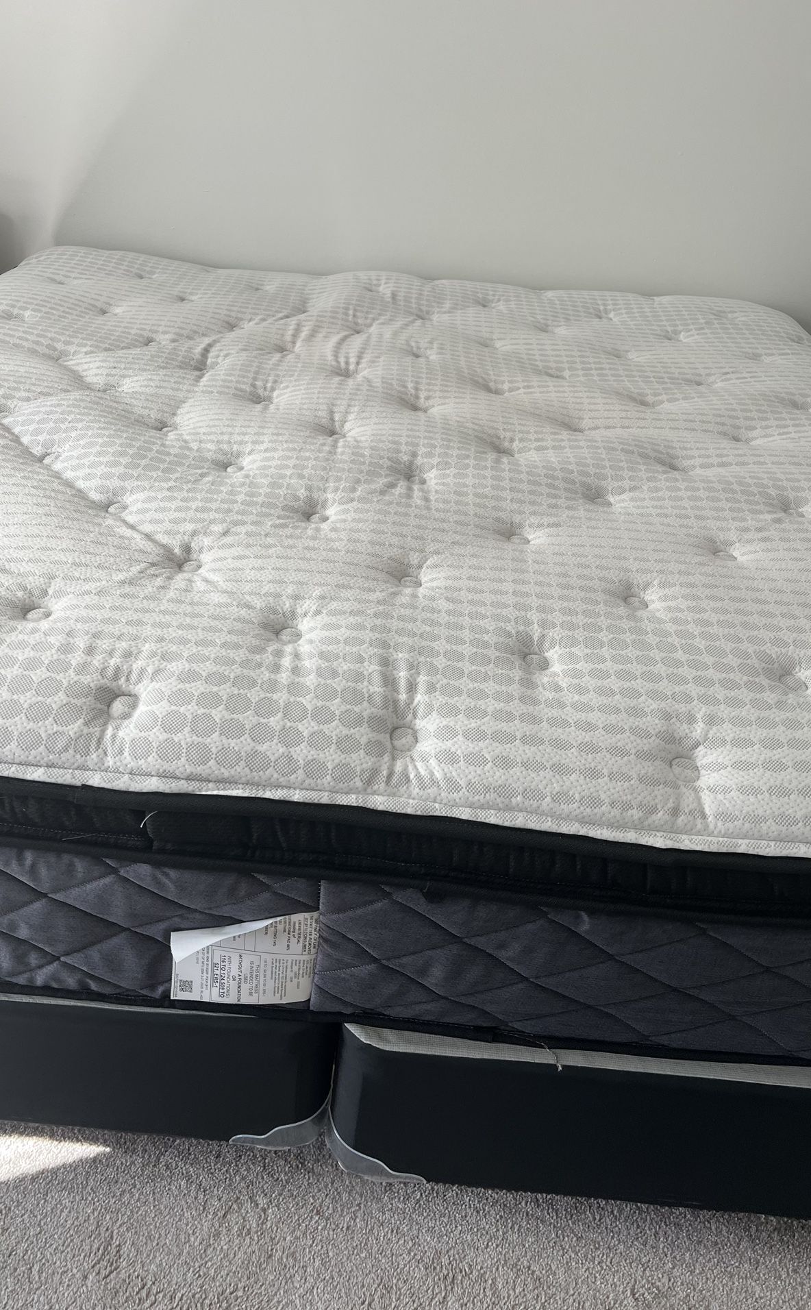 Sealy King Sized Pillow top Mattress