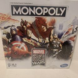 Monopoly Broad Game Marvel 80 Years