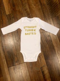 12 month custom onesie - BRAND NEW