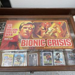 Bionic Crisis Sealed Vintage Board Game, Brand New, By Parker Brothers