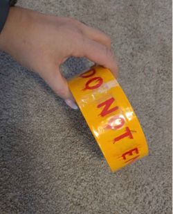 Do Not Enter Warning Tape Roll Halloween