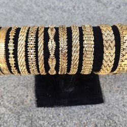 3xs 14k Plated Bracelet Please Read And See Pics 