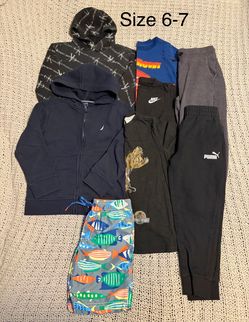 Boys clothes size 6-7