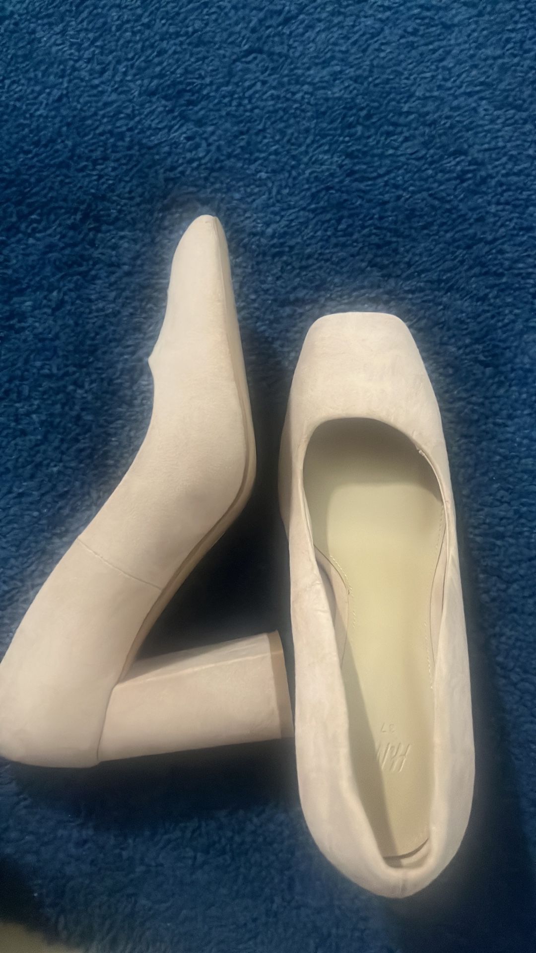 H&M Square Toe Pink Heels For Women
