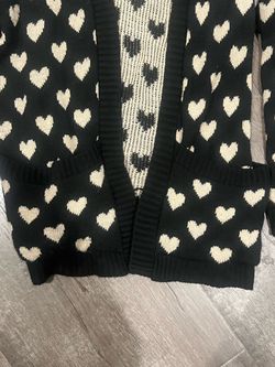 REMEL London Heart Print Cardigank