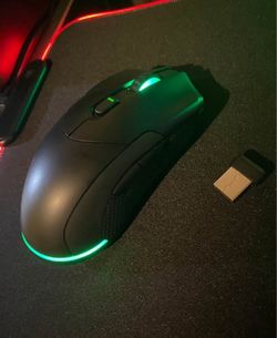 Wireless led gaming mouse