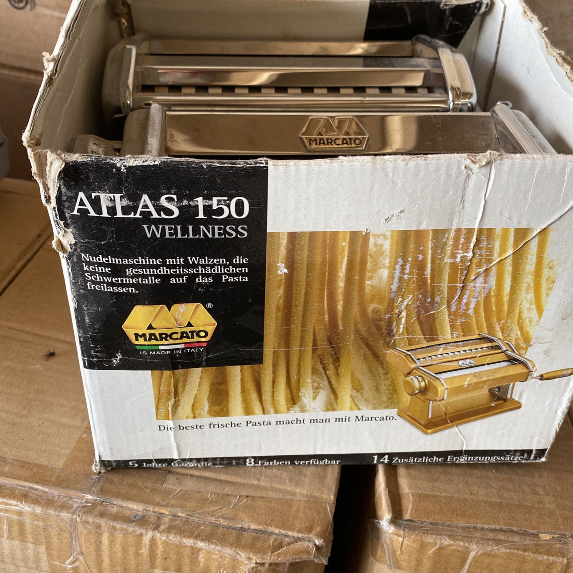 ATLAS 150 WELLNESS Pasta Maker Like New With Box And Instructions In Many Languages