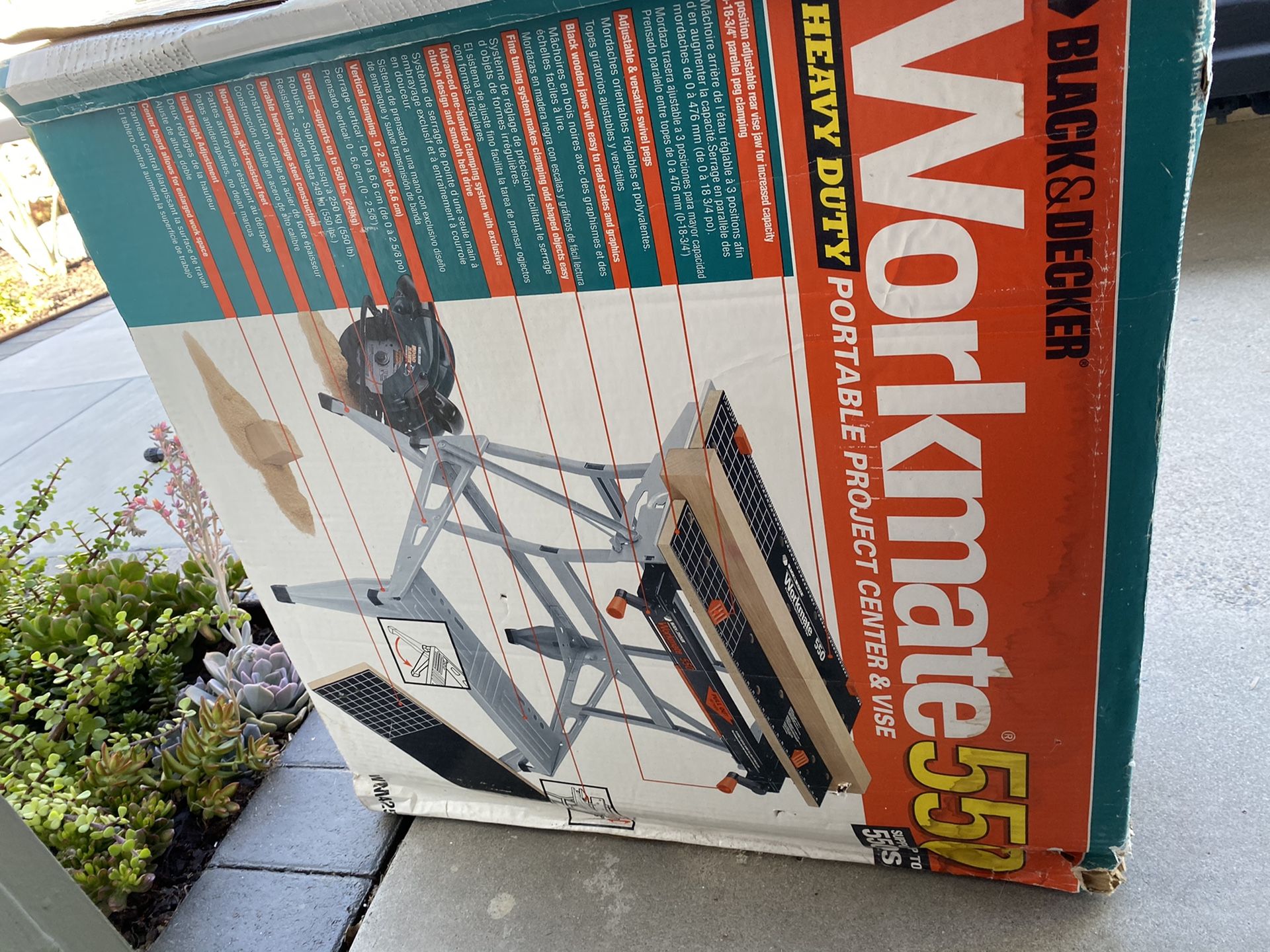 Black & Decker Heavy Duty Workmate 550