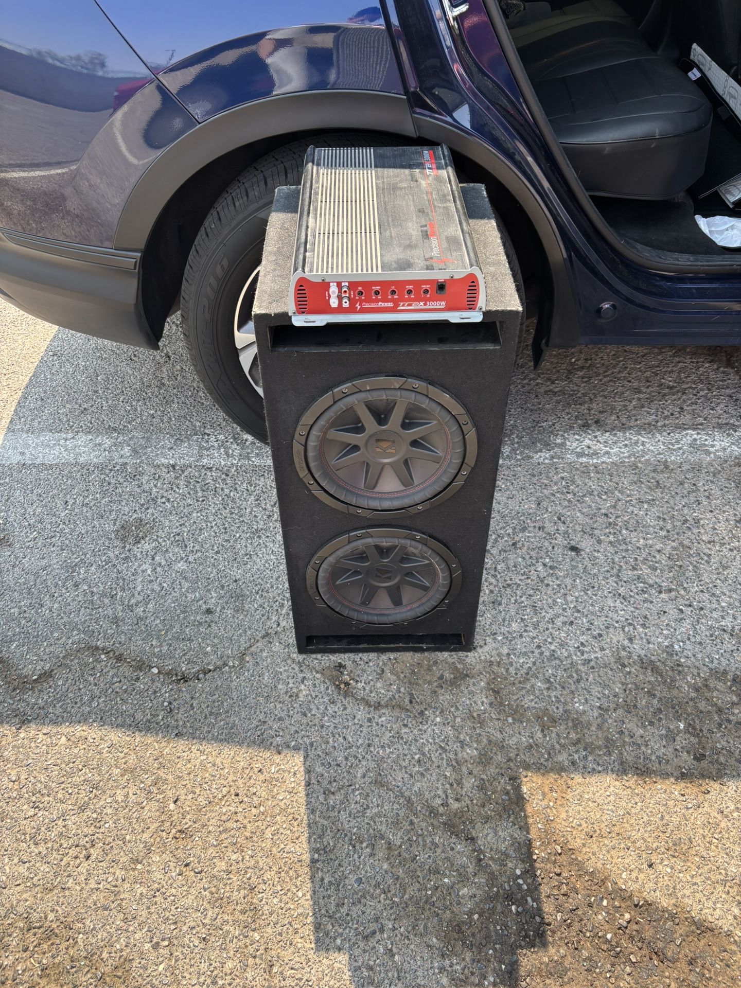 Comp 10” Kicker With 3000 Watt Precision Amplifier