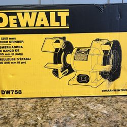 Dewalt 8” Bench Grinder 