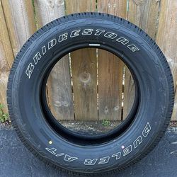 Like-New Bridgestone Dueler A/T 225/65R17 Tires – Only 200 Miles (Set of 4)